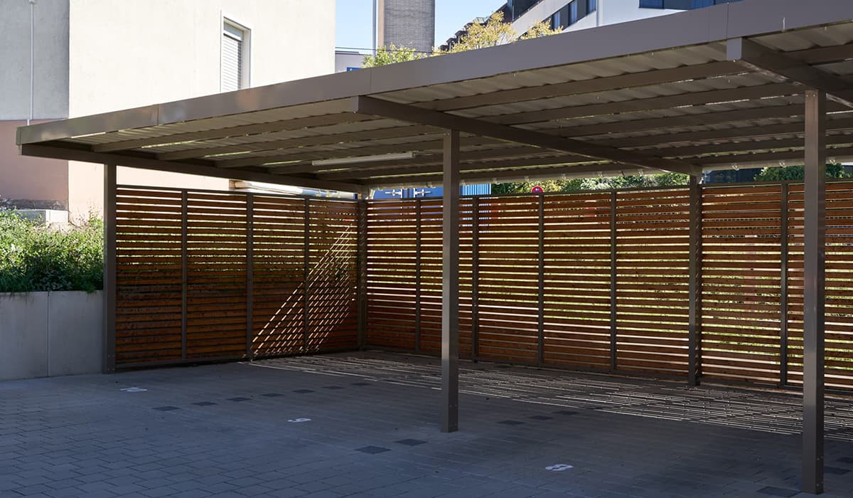 <h5>Carport aus Holz</h5>