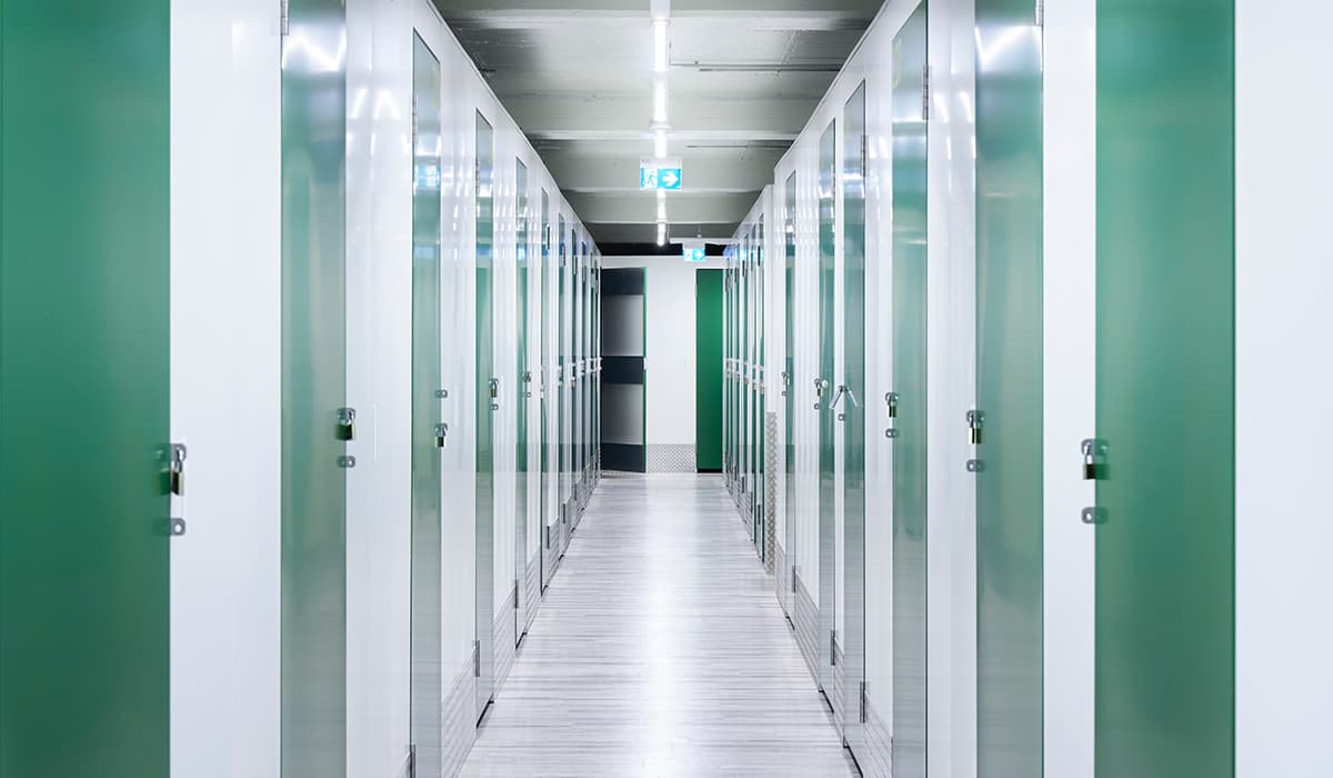 Self Storage grün
