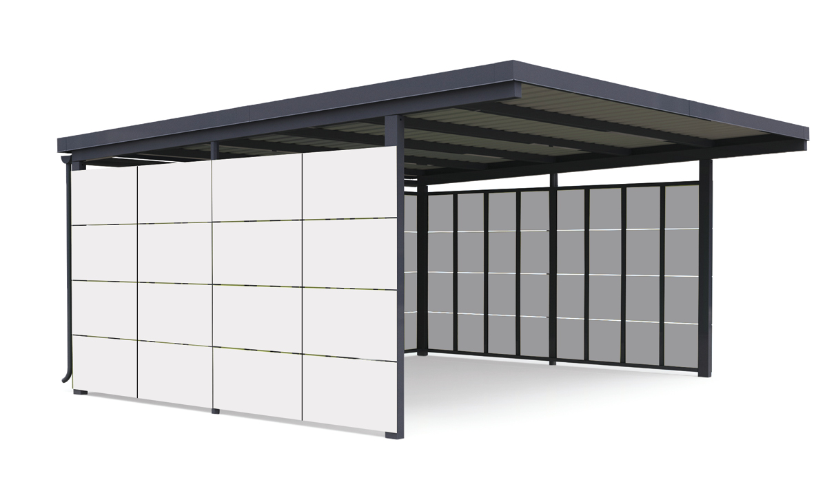 Carport Manufaktur-Bauweise
