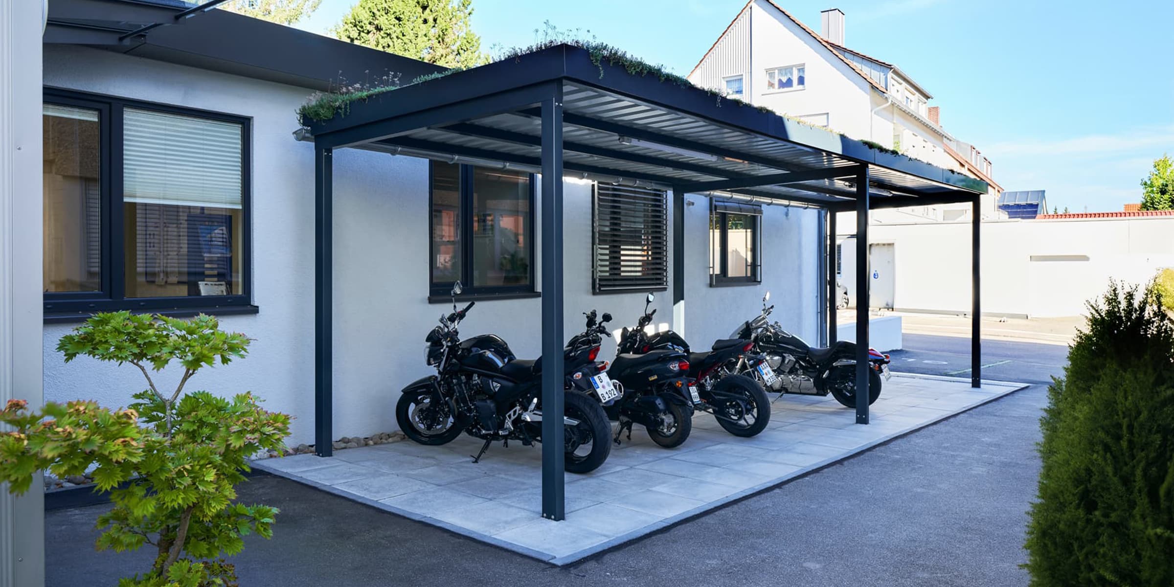 <b>Bikeport ohne Füllung</b>
